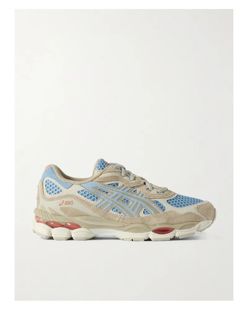 Asics Gel-nyc™ Sneakers Aus Mesh Mit Leder- Und Velourslederbesätzen - Neutral Neutral