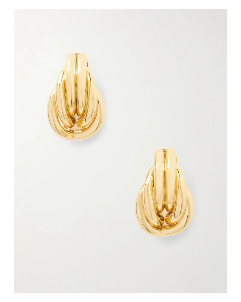 Martha Calvo Lori Gold-plated Earrings Gold