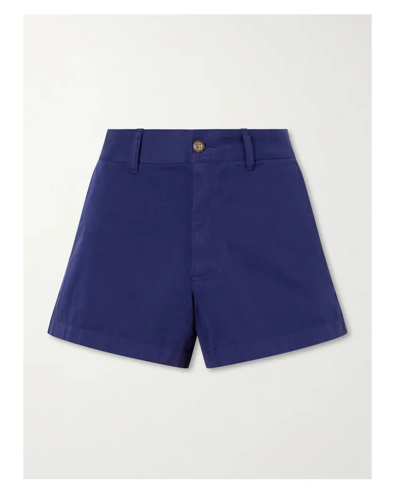 Ralph Lauren Cotton-twill Shorts - Blue Blue