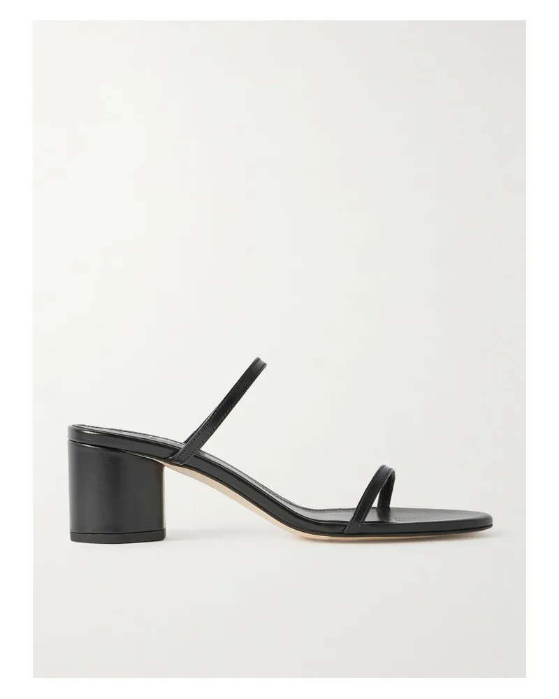 aeyde Annika Mules Aus Leder - Schwarz Schwarz