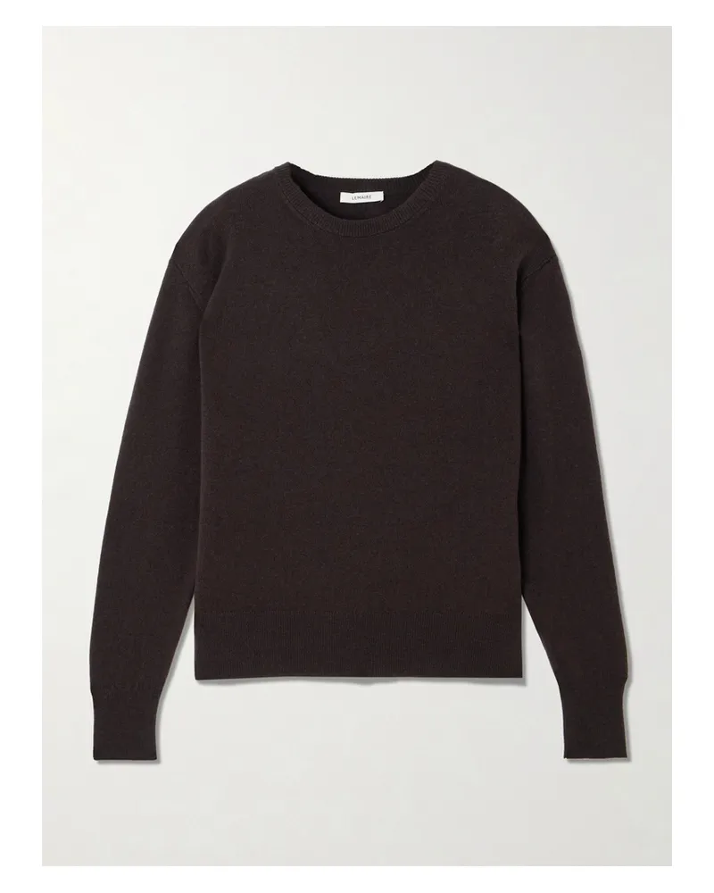 Christophe Lemaire Wool And Cashmere-blend Sweater - Brown Brown