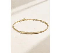 Petite Pavé 18-karat Gold Diamond Bracelet