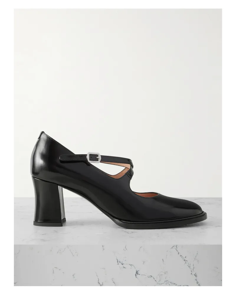 Bally Salima Mary-jane-pumps Aus Leder - Schwarz Schwarz