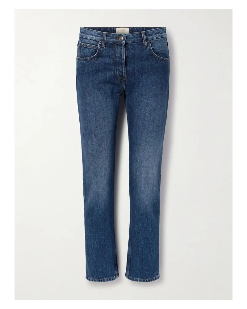 The Row Riaco Halbhohe Jeans Mit Geradem Bein - Blau Blau