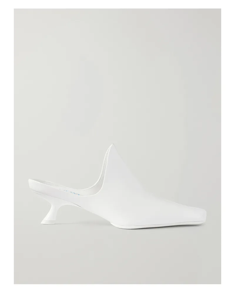 Loewe Emily Leather Pumps - White White