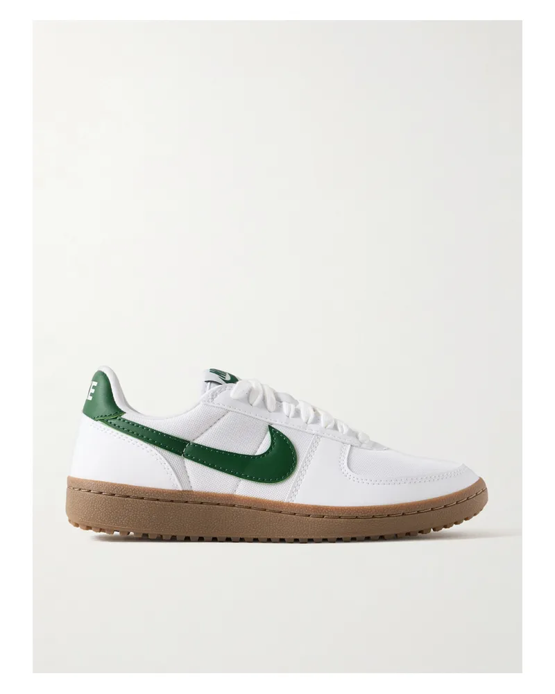 Nike Field General Sneakers Aus Mesh Mit Lederbesätzen - Weiß Weiß