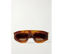 Pilotensonnenbrille Aus Azetat In Hornoptik