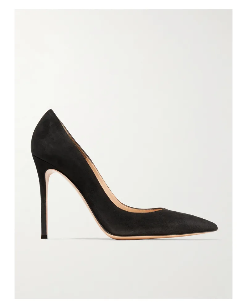 Gianvito Rossi Gianvito 105 Suede Pumps - Black Black
