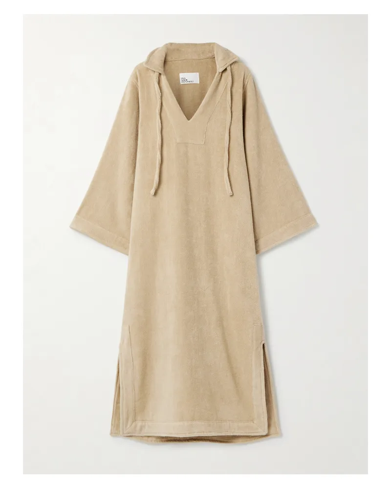 Lisa Marie Fernandez Strandkleid Aus Baumwollfrottee - Neutral Neutral