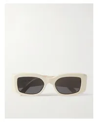 Celine Triomphe Oversized-sonnenbrille Elfenbein