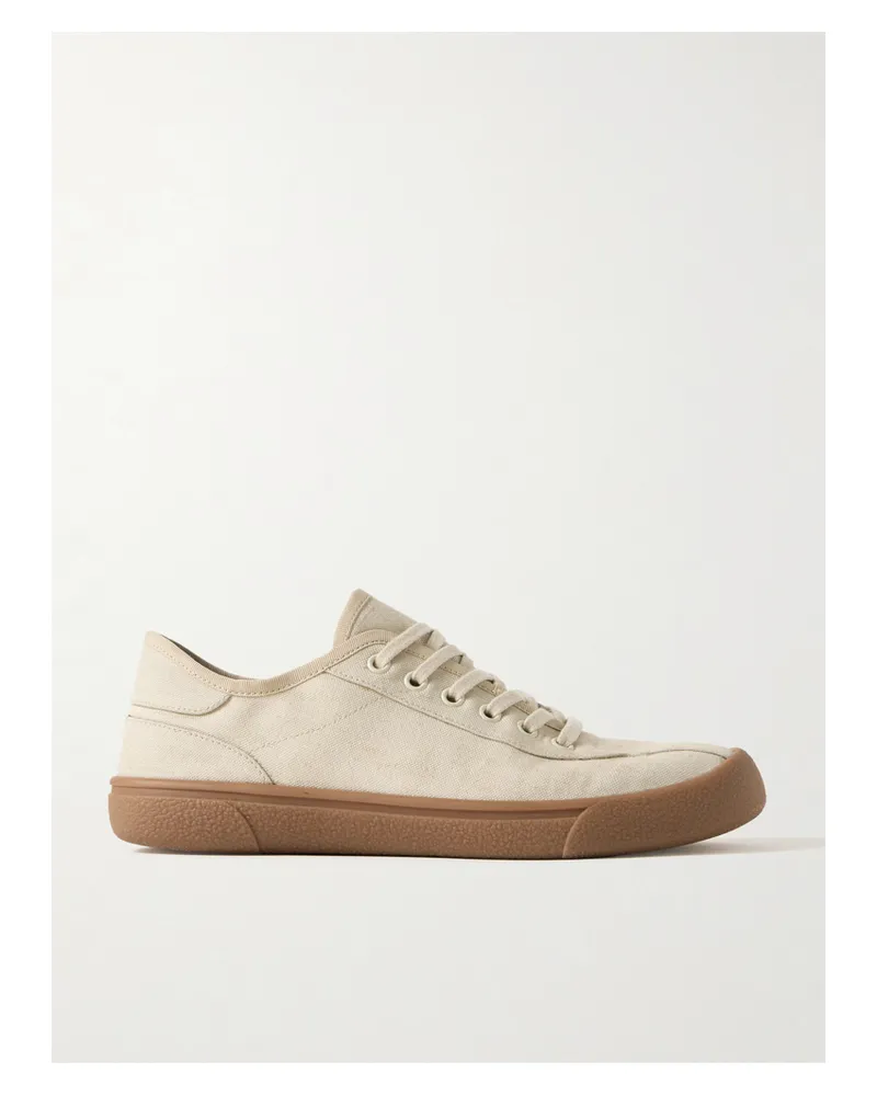 The Row Canvas Sneakers - Off-white Off-white