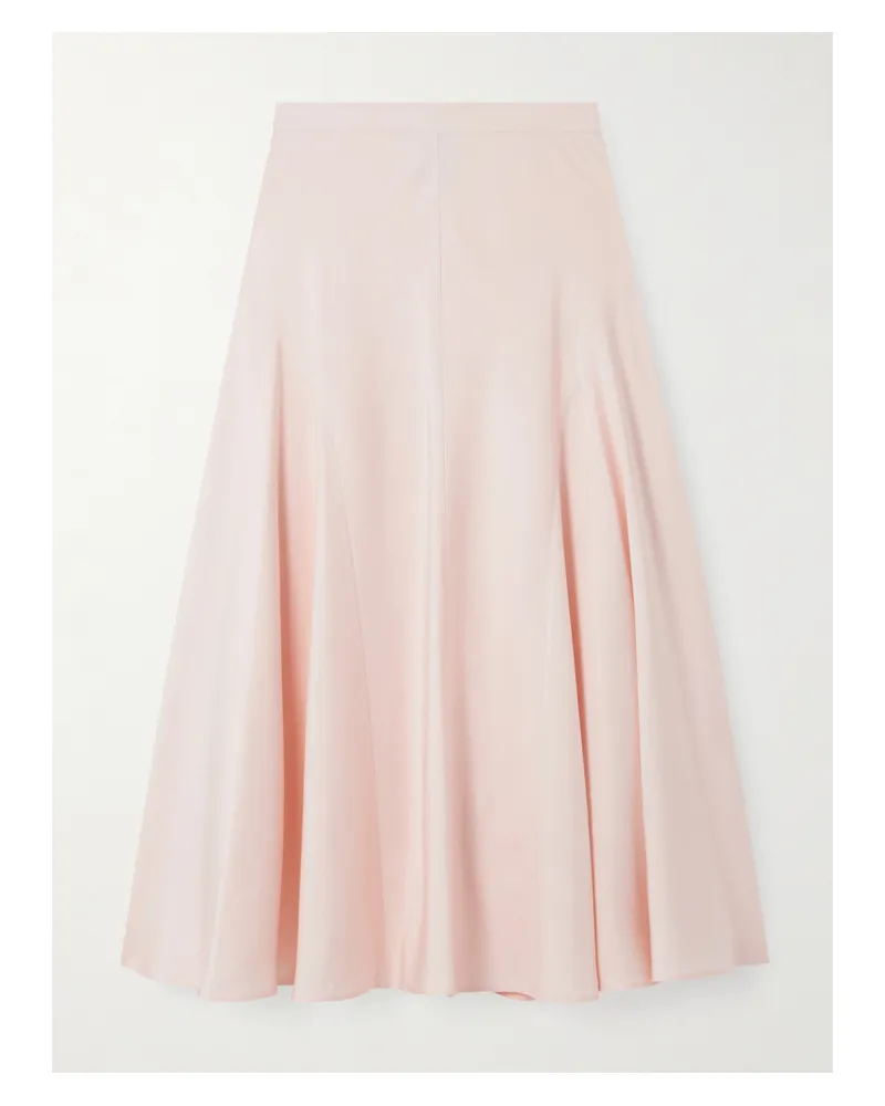 Loro Piana Giustina Midirock Aus Seide - Pink Pink