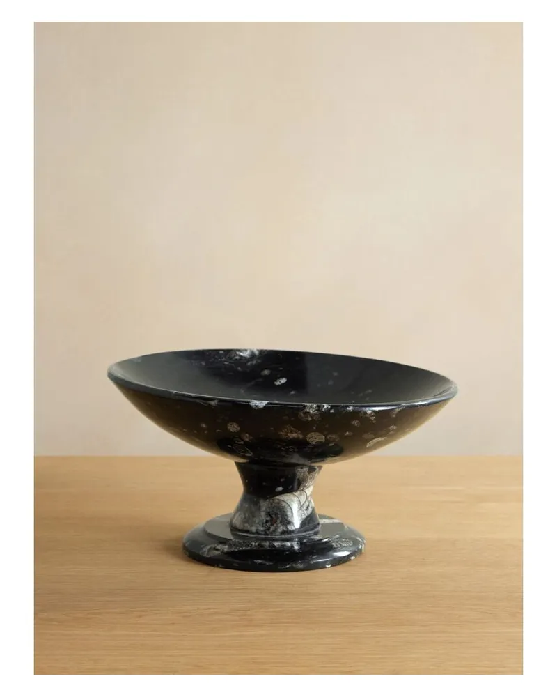 JIA JIA Schale Aus Onyx - Schwarz Schwarz