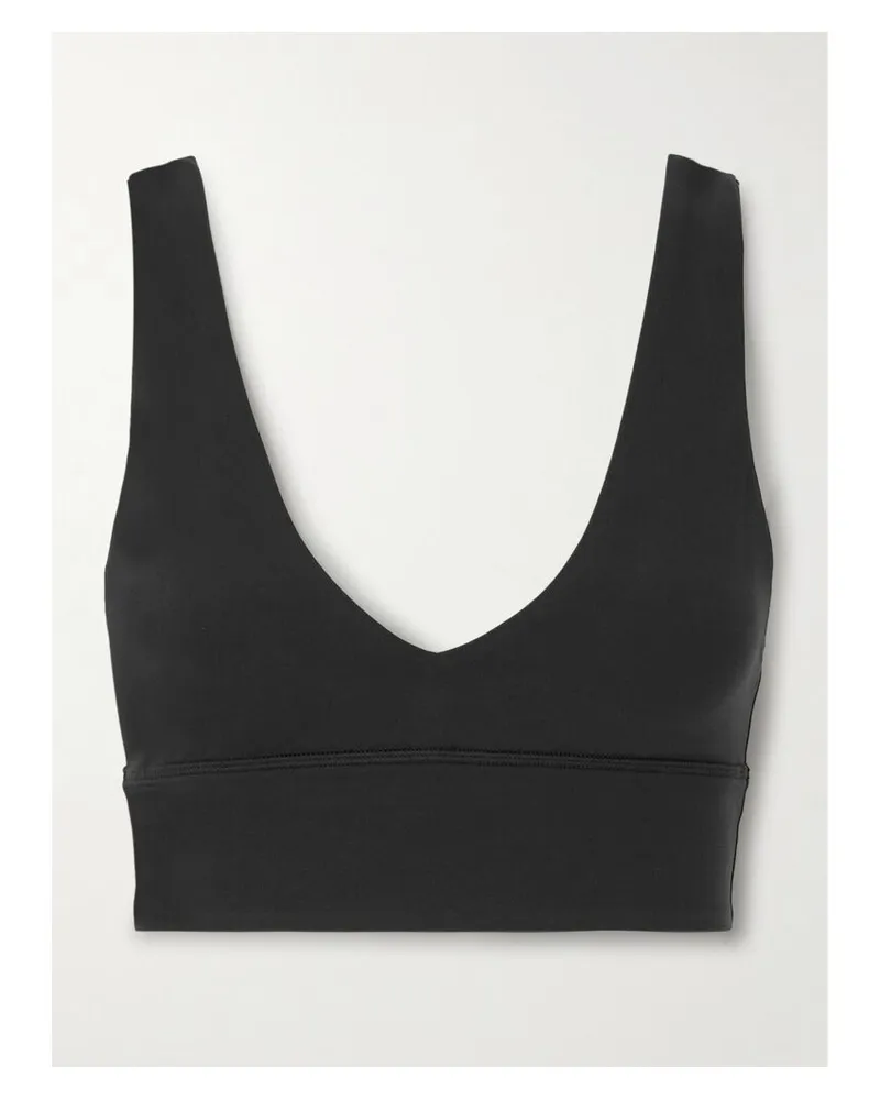 LULULEMON Yoga Align™ V-neck Sport-bh Aus Nulu™-material - Schwarz Schwarz