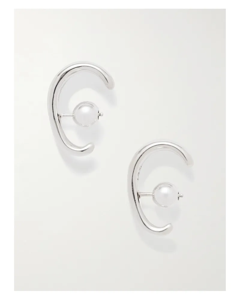 Sophie Buhai Petite Noodle Ohrringe Aus Silber Silber