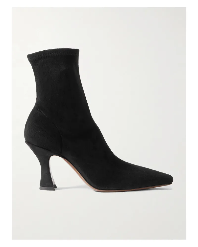 NEOUS Ran Stretch-suede Ankle Boots - Black Black