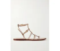 Goldie Sandalen Aus Leder - Neutral