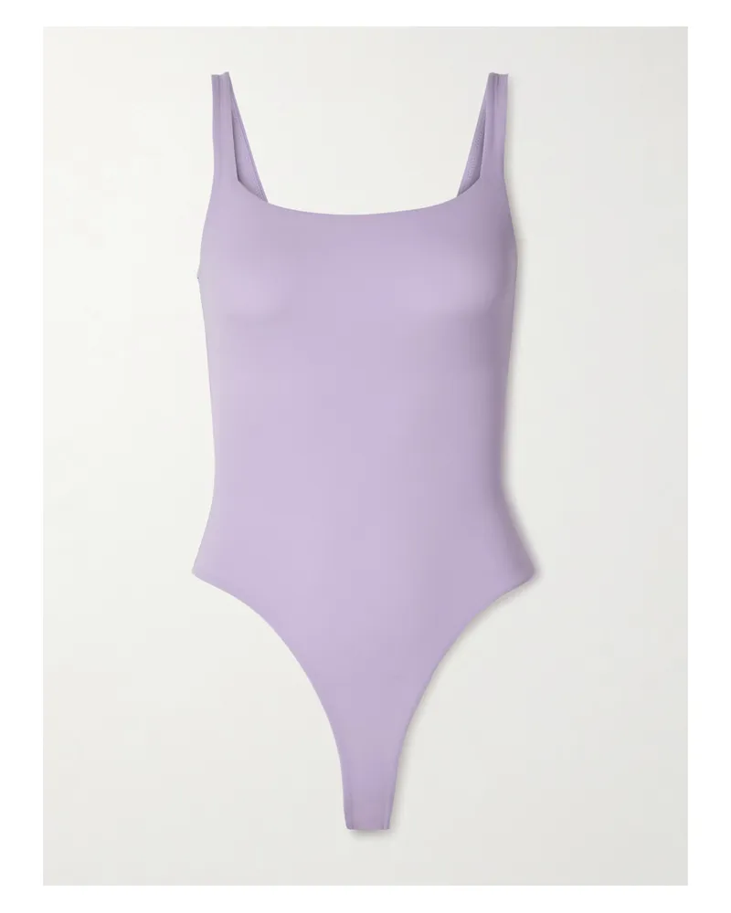 SKIMS Fits Everybody Thong Bodysuit – Lily – String-body - Lila Lila