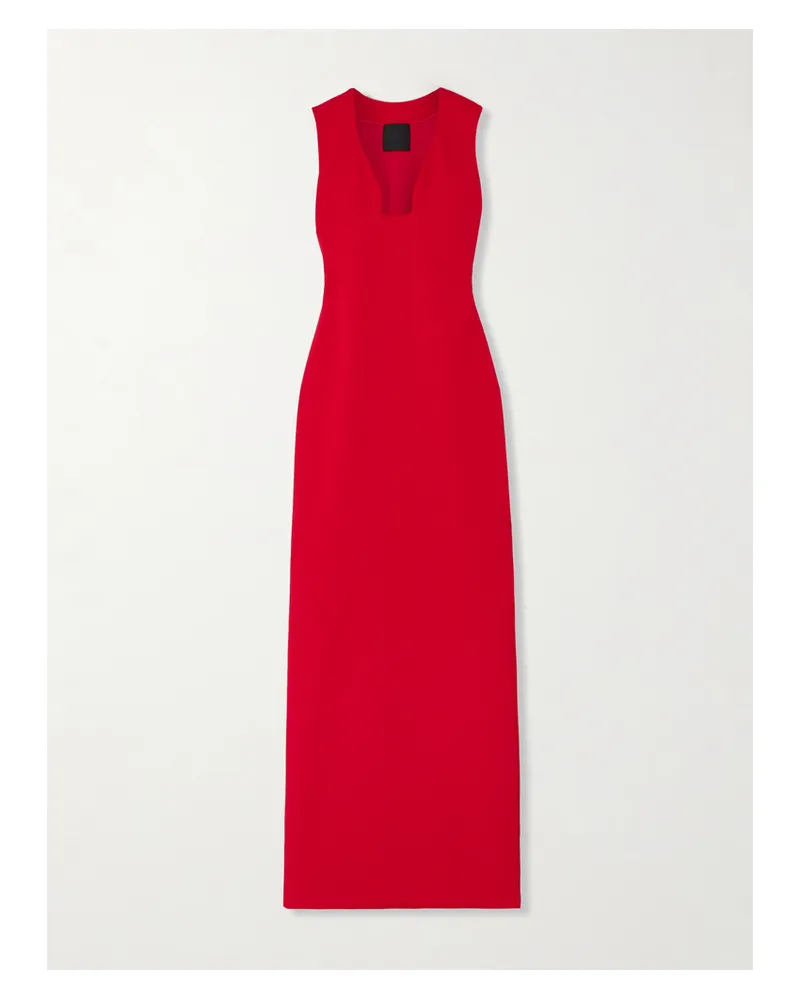 Givenchy Robe Aus Crêpe - Rot Rot