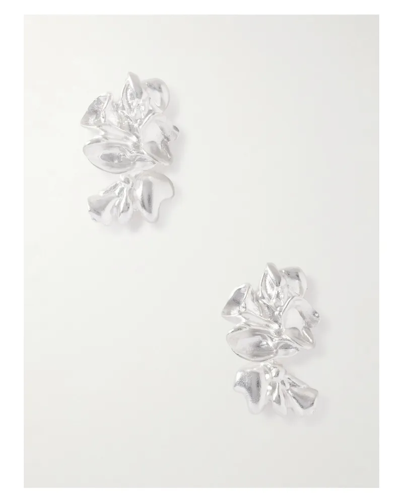 Completedworks Splotch Versilberte Ohrringe Silber