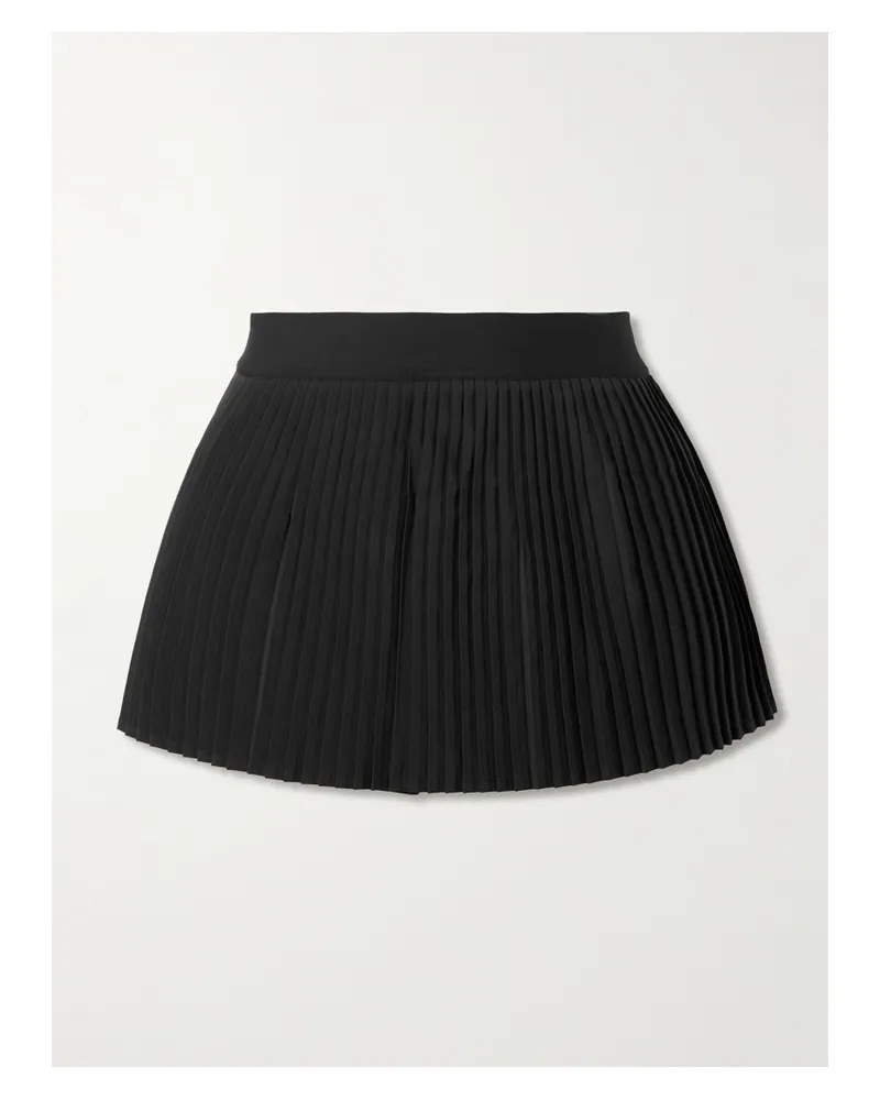 LULULEMON Varsity Hoch Sitzender Tennisrock Aus Swift™-material Mit Plissee - Schwarz Schwarz