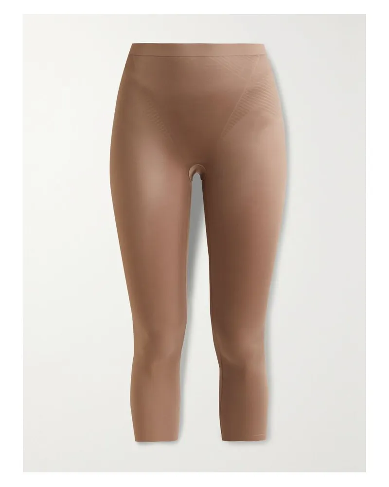 Spanx Thinstincts® 2.0 Verkürzte Leggings Aus Stretch-material - Neutral Neutral