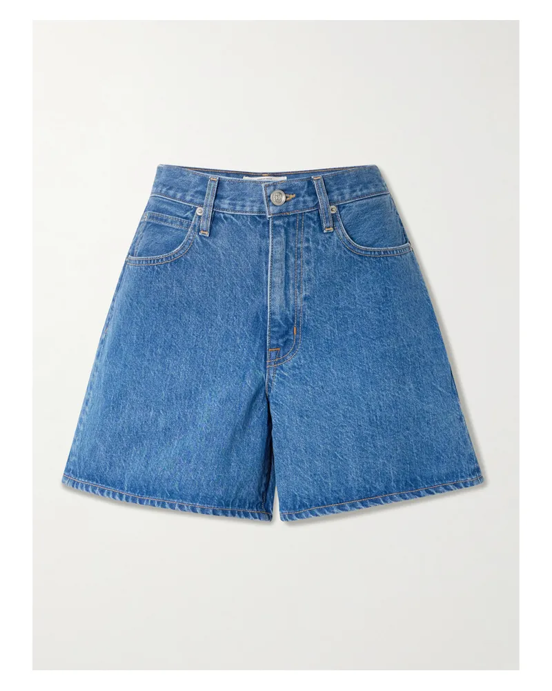SLVRLAKE Walker Denim Shorts - Blue Blue