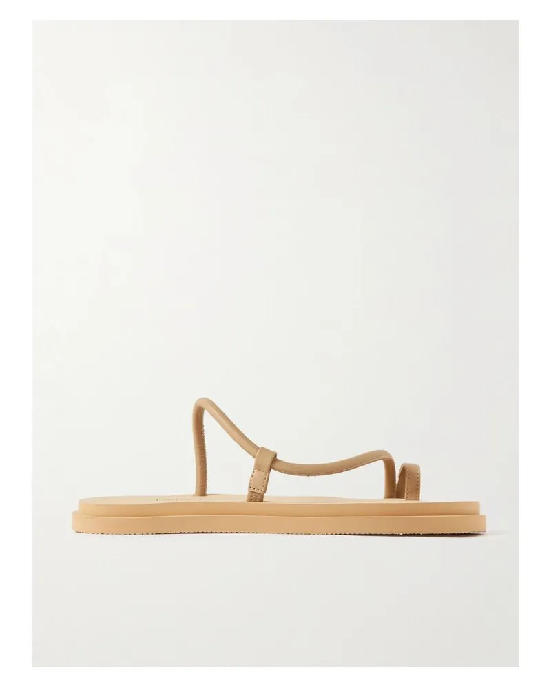 Emme Parsons Bari Pool Sandalen Aus Leder - Neutral Neutral
