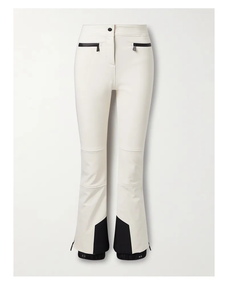 Moncler Bootcut-skihose - Weiß Weiß