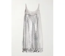 Chainmail Mini Dress - Silver