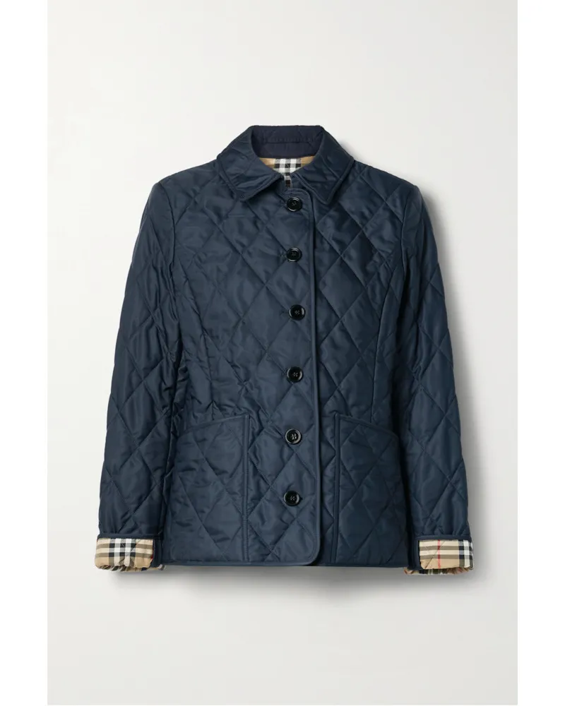 Burberry Steppjacke aus Shell Blau