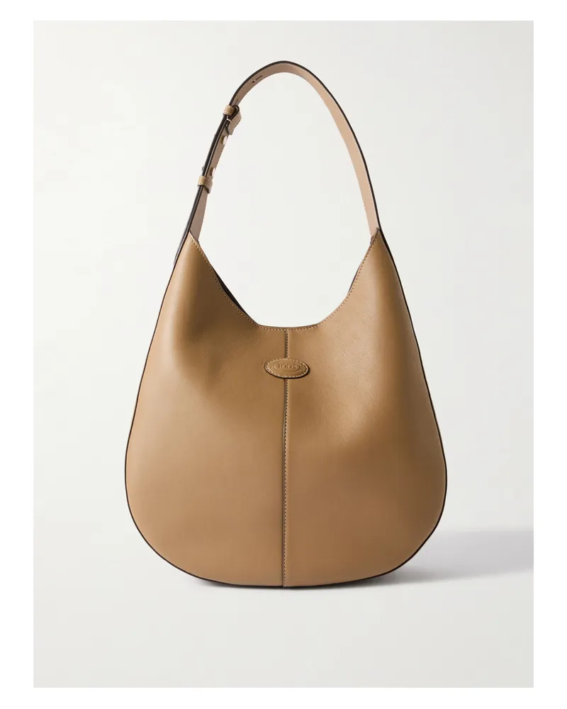 TOD'S Di Bag Leather Shoulder Bag - Brown Brown