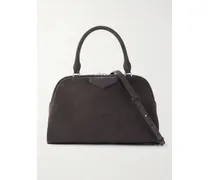 Antigona East-west Medium Suede Tote - Brown
