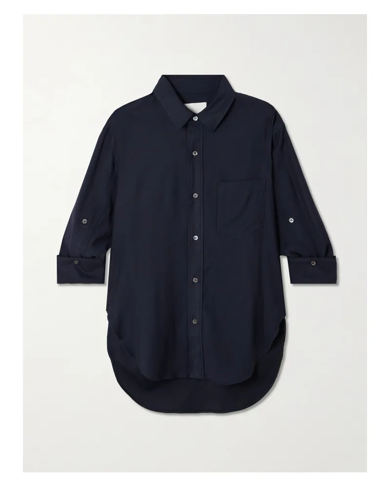 Citizens of humanity Kayla Hemd Aus Twill - Blau Blau