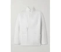 Double-breasted Cashmere-blend Blazer - Neutrals