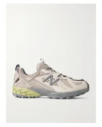 New Balance 610 Sneakers aus Veloursleder Und Mesh Braun