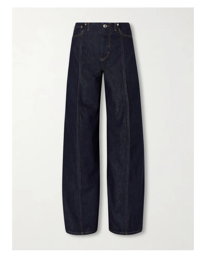 SPORTMAX Spdora Mid-rise Wide-leg Jeans - Blue Blue