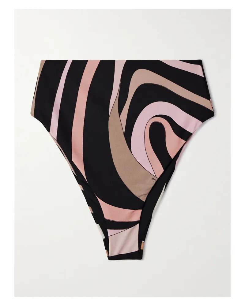 Emilio Pucci Bedrucktes Bikini-höschen - Pink Pink