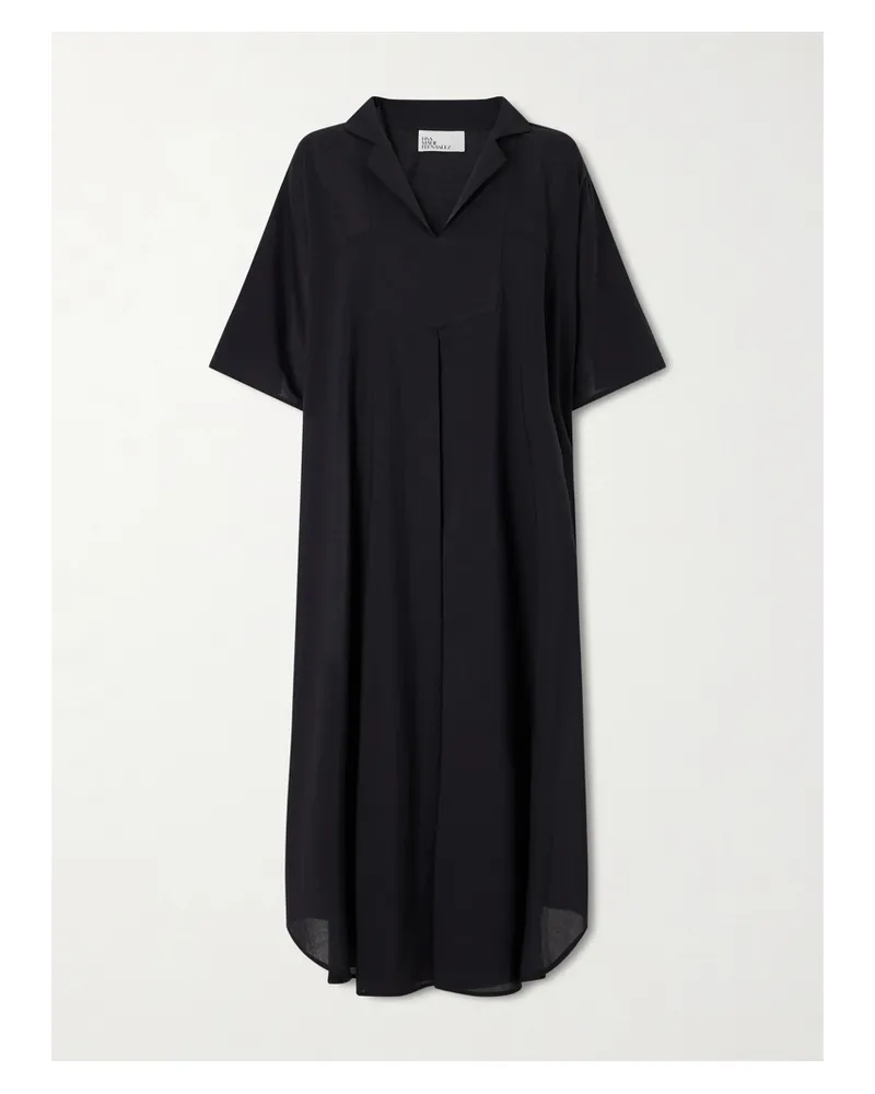 Lisa Marie Fernandez Kaftan Aus Baumwoll-voile - Schwarz Schwarz
