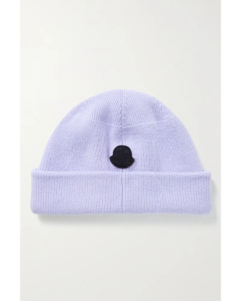Moncler 1017 Alyx 9sm Beanie Aus Wolle - Lila Lila
