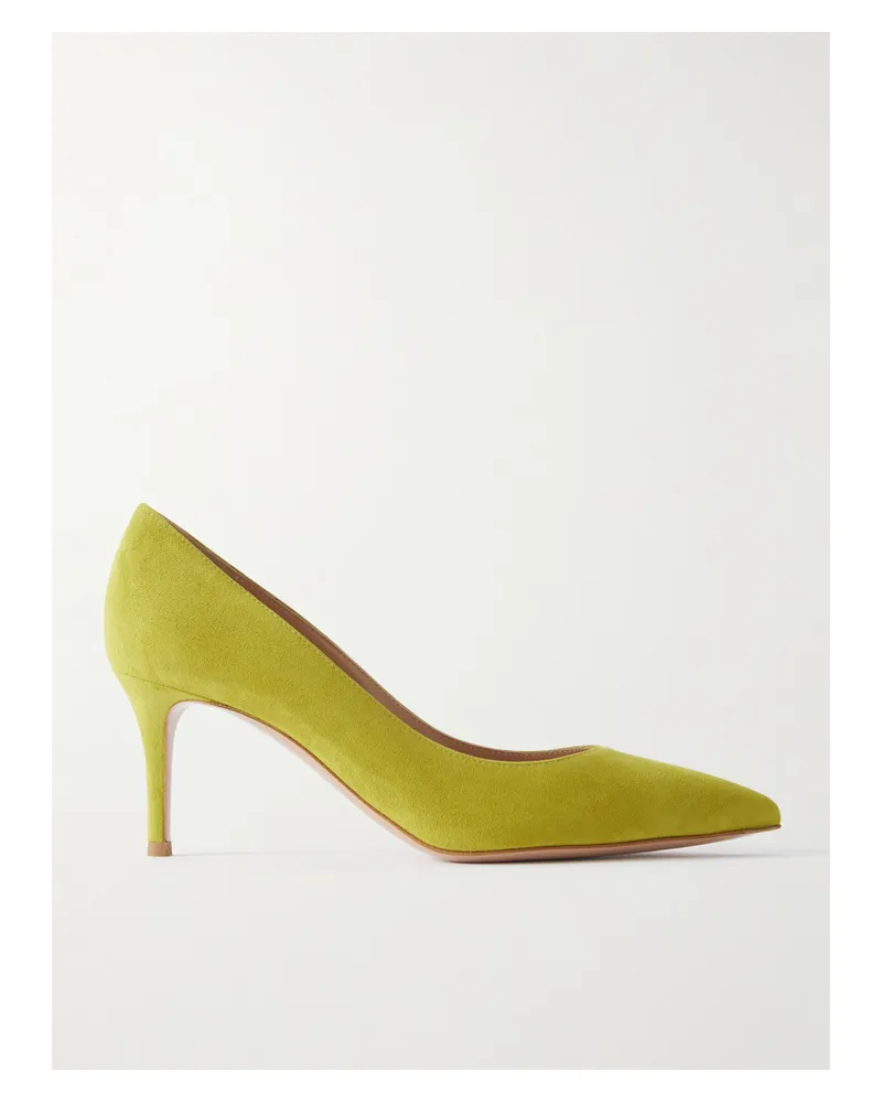 Gianvito Rossi Gianvito 70 Pumps Aus Veloursleder - Grün Grün