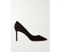 Romy 85 Suede Pumps - Brown