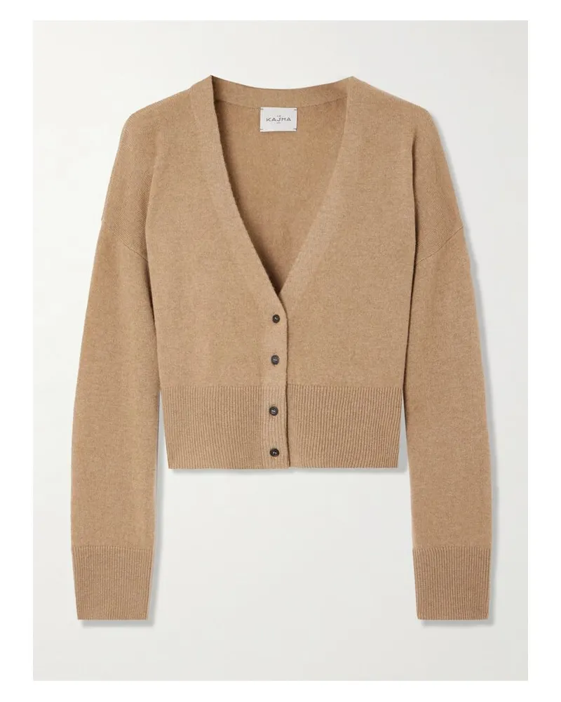 Le Kasha 1918 Sydney Verkürzter Cardigan Aus Biokaschmir - Braun Braun