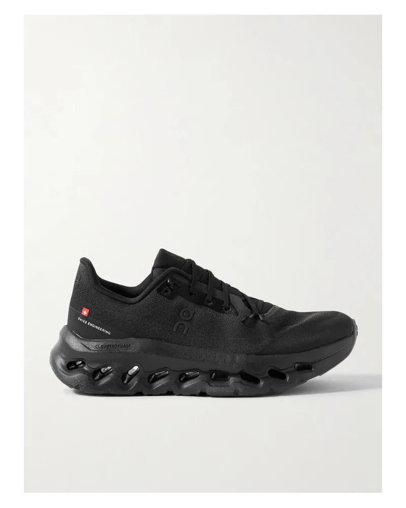 ON Cloudtilt Sneakers Aus Recyceltem Stretch-strick - Schwarz Schwarz