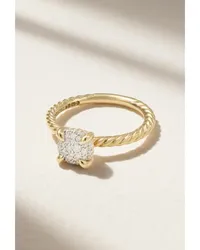 David Yurman Châtelaine® Ring aus 18 Karat  mit Diamanten Gold