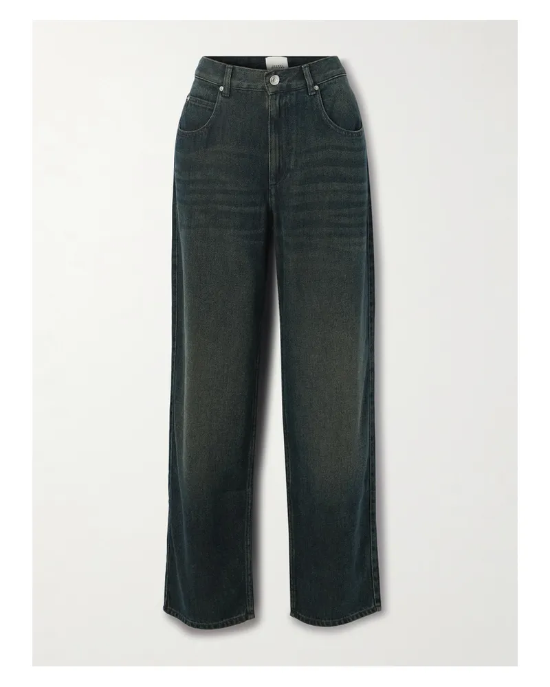 Isabel Marant Jenny Hoch Sitzende Jeans Mit Geradem Bein - Blau Blau