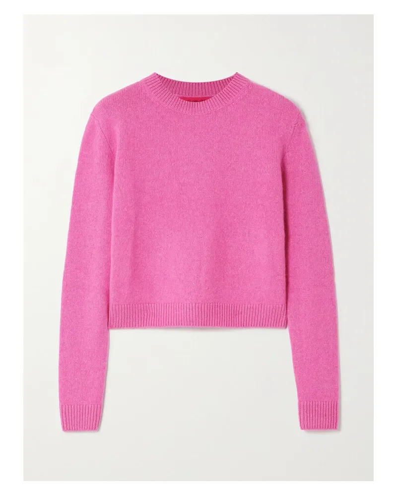 The Elder Statesman Kaschmirpullover - Pink Pink