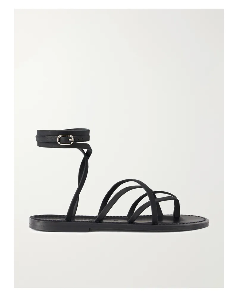 K.Jacques  Zenobie Nubuck Sandals - Black Black