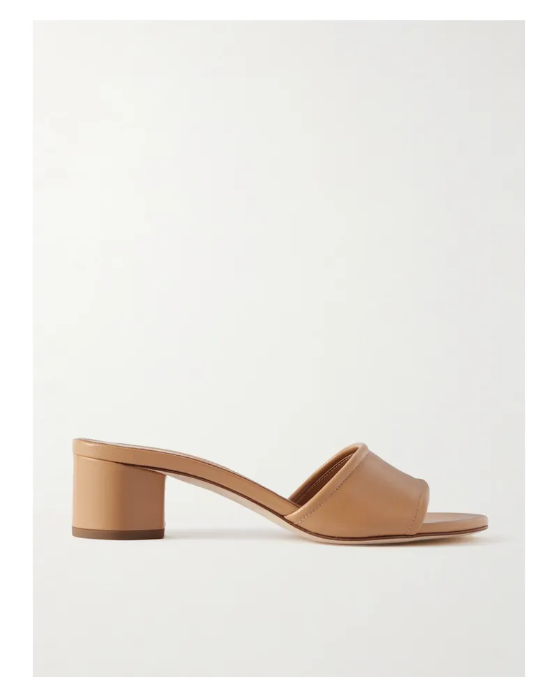 aeyde Jovia Mules Aus Leder - Neutral Neutral