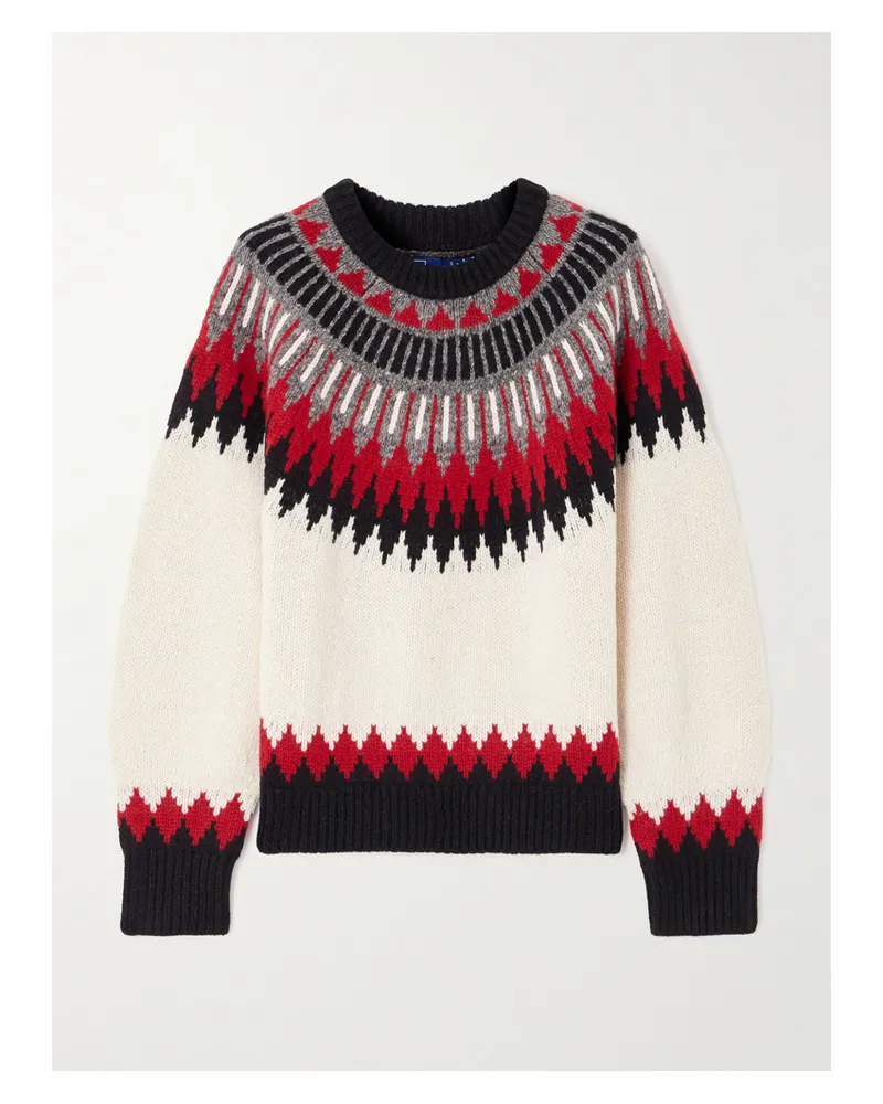 Ralph Lauren Wollpullover Mit Fair-isle-motiven - Mehrfarbig Mehrfarbig